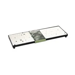 Плато за сервиране правоъгълно Теразо мрамор с метални дръжки 30.5 см