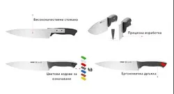 Нож за деликатеси 35 см PIRGE GASTRO