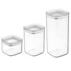 Кутии за съхранение на храни с уплътнител CHEF 0.7 л 1.4 л и 2.1 л