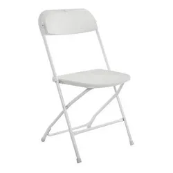 Сгъваем кетъринг стол Класик бял