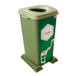 Кош за разделно събиране на стъклени отпадъци 70 л