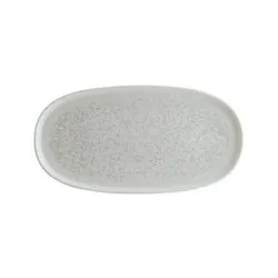 Плато овал Bonna Lunar White 30 см и 33.5 см