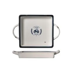 Квадратно плато Horecano Happy Farm 25.4 см