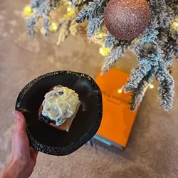 Чиния за презентация Horecano Black Nest 17 см 22 см и 27 см