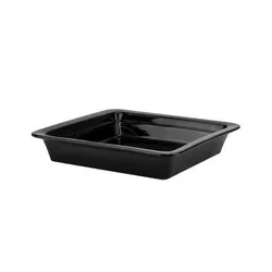 Гастро контейнер Порцелан Черен GN 1/2
