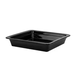 Гастро контейнер Порцелан Черен GN 2/3