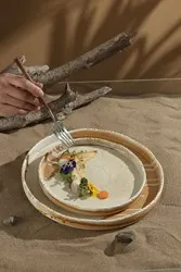 Чиния с борд Horecano Fuji Ф 21 см и Ф 26 см