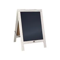 Информационна дъска Винтидж Бяла h 76 см