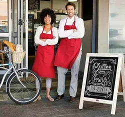 Информационна дъска Винтидж Бяла h 76 см