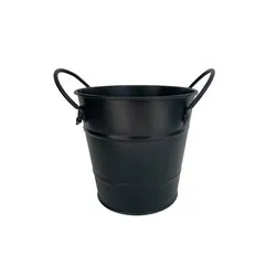 Кофичка за сервиране с две дръжки FERONYA Черна Ф 11.5 см