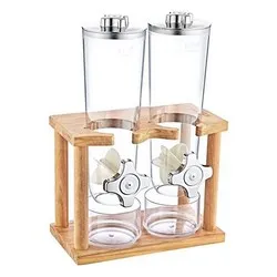 Диспенсър за зърнени храни и ядки с два контейнера по 1.5 л