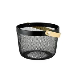 Кошница за плодове с дървена дръжка Ф 20 см