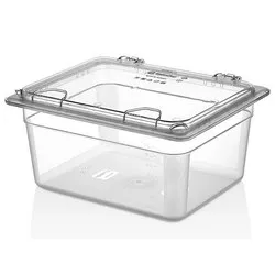 Капак с отваряне и два отвора за черпаци GN 1/2