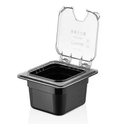 Капак с отваряне и отвор за черпак GN 1/6