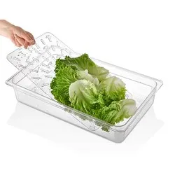 Дренажна решетка за гастро контейнери от Поликарбонат GN 1/6 GN 1/4 GN 1/3 GN 1/2 GN 1/1