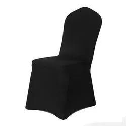 Еластан за кетъринг стол Черен