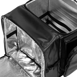 Термо раница за разнос на храна Черна 74 л